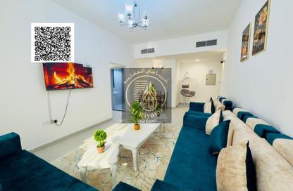 Apartment - 1 Bedroom - 2 Bathrooms for rent in Ajman Corniche Residences - Ajman Corniche Road - Ajman