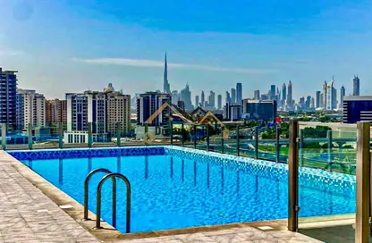 Apartment - 1 Bedroom - 2 Bathrooms for rent in Iris Amber - Al Jaddaf - Dubai