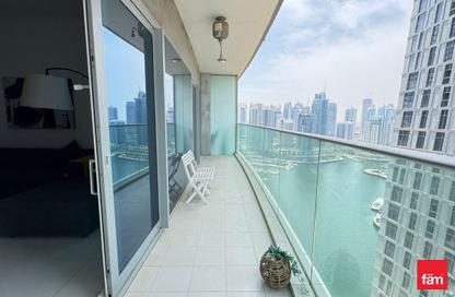 Apartment - 1 Bedroom - 2 Bathrooms for rent in Damac Heights - Dubai Marina - Dubai