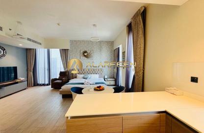 Apartment - Studio - 1 for rent in Q Gardens Boutique Residences Block B - Q Gardens Boutique Residences - Arjan - Dubai