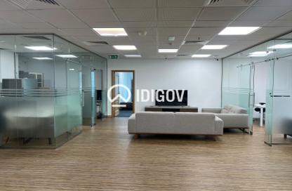 Office Space - Studio - 2 Bathrooms for rent in The Prime Tower - Business Bay - Dubai