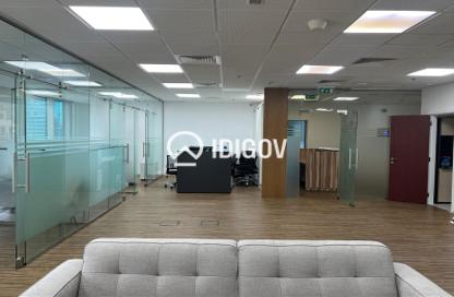 Office Space - Studio - 2 Bathrooms for rent in The Prime Tower - Business Bay - Dubai