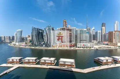 Apartment - Studio - 1 Bathroom for rent in Binghatti Canal - Business Bay - Dubai