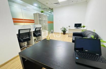 Office Space - Studio - 1 Bathroom for rent in Business Atrium Building - Oud Metha - Bur Dubai - Dubai