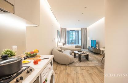 Apartment - Studio - 1 Bathroom for rent in Ahad Residences - Business Bay - Dubai