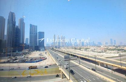 Office Space - Studio - 1 Bathroom for rent in Crystal Tower - Business Bay - Dubai