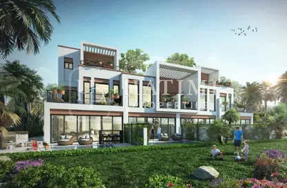 Townhouse - 3 Bedrooms - 4 Bathrooms for sale in Costa Brava 2 - Costa Brava at DAMAC Lagoons - Damac Lagoons - Dubai