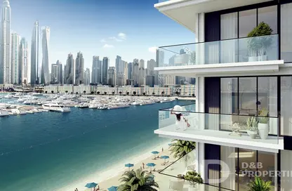 Apartment - 4 Bedrooms - 5 Bathrooms for sale in Beach Mansion - EMAAR Beachfront - Dubai Harbour - Dubai