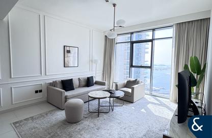 شقة - غرفة نوم - 1 حمام للايجار في برج Marina Vista 1 - مارينا فيستا - إعمار بيتشفرونت - دبي هاربور - دبي