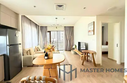 شقة - غرفة نوم - 1 حمام للايجار في بريز في كريك بيتش مبنى 1 - بريث - جريك بيتش - مرسى خور دبي - دبي