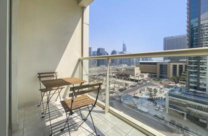 Apartment - Studio - 1 for rent in Marina View Tower A - Marina View - Dubai Marina - Dubai