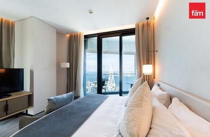 Apartment - 3 - 4 for rent in Jumeirah Gate Tower 2 - The Address Jumeirah Resort and Spa - Jumeirah Beach Residence - Dubai