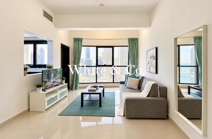 Apartment - 1 - 2 for rent in Escan Tower - Dubai Marina - Dubai