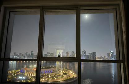 Apartment - 2 - 4 for rent in Al Dana Tower - Al Majaz 3 - Al Majaz - Sharjah