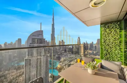 Apartment - 2 Bedrooms - 3 Bathrooms for rent in Boulevard Point - Downtown Dubai - Dubai