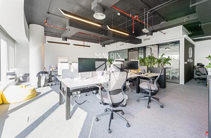 Office Space - Studio - 1 for rent in The Prime Tower - Business Bay - Dubai