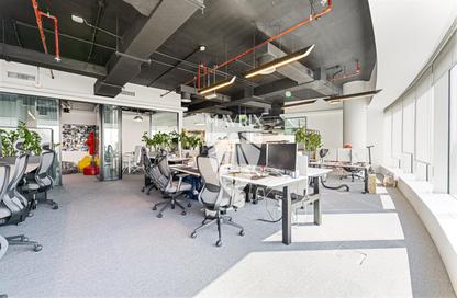 Office Space - Studio - 1 for rent in The Prime Tower - Business Bay - Dubai