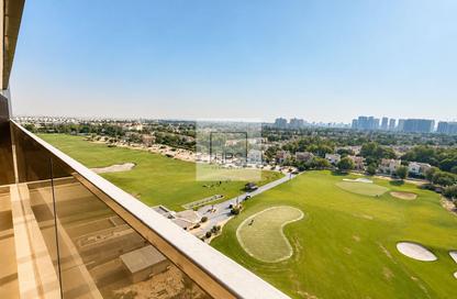 Apartment - 1 - 2 for rent in Condor Golf Links 18 - Dubai Sports City - Dubai