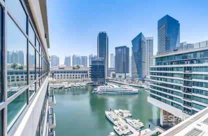 Apartment - 1 Bedroom - 2 Bathrooms for rent in Marina Quays North - Marina Quays - Dubai Marina - Dubai