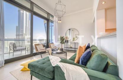 Apartment - 3 Bedrooms - 4 Bathrooms for rent in Burj Vista Tower 1 - Burj Vista - Downtown Dubai - Dubai