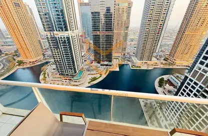 شقة - غرفة نوم - 2 حمامات للايجار في ليك فيو - (JLT) مجمع B - أبراج بحيرات الجميرا - دبي