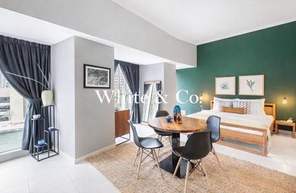 Apartment - Studio - 1 Bathroom for rent in Cayan Tower - Dubai Marina - Dubai
