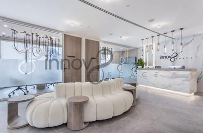 Business Centre - Studio - 2 Bathrooms for rent in I Rise Tower - Barsha Heights (Tecom) - Dubai