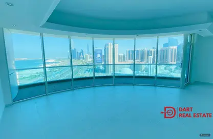 Duplex - 3 Bedrooms - 5 Bathrooms for rent in Bel Ghailam Tower - Corniche Road - Abu Dhabi