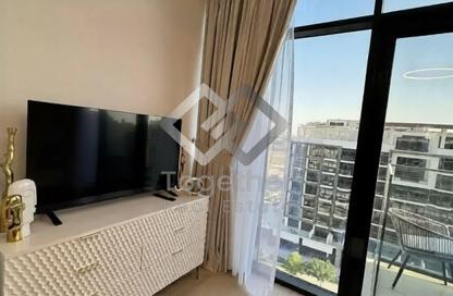 Apartment - Studio - 1 Bathroom for rent in Azizi Riviera 16 - Azizi Riviera - Meydan One - Meydan - Dubai