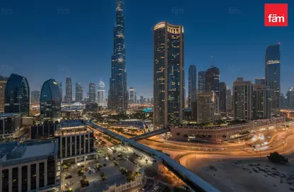 شقة - 2 غرف نوم - 3 حمامات للبيع في 1 فندق العنوان-سكاي فيو - أبراج العنوان سكاي فيو - وسط مدينة دبي - دبي