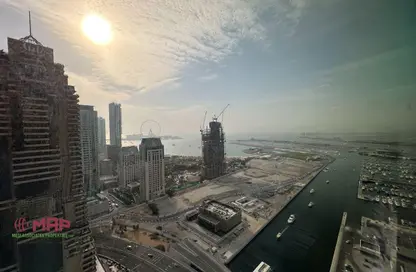 شقة - غرفة نوم - 2 حمامات للبيع في برج سيل - دبي مارينا - دبي