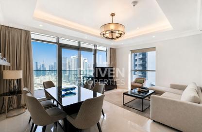 Apartment - 2 - 3 for rent in The Address Residence Fountain Views 2 - The Address Residence Fountain Views - Downtown Dubai - Dubai