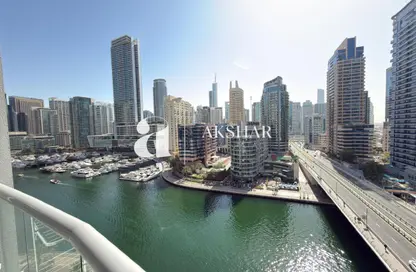 Apartment - 3 Bedrooms - 3 Bathrooms for rent in Marina Wharf 2 - Marina Wharf - Dubai Marina - Dubai