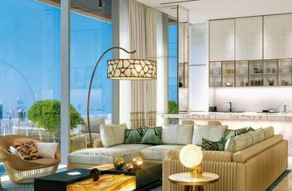 Apartment - 3 - 3 for sale in Cavalli Casa Tower - Dubai Media City - Dubai