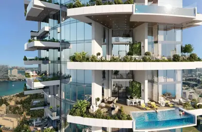 Apartment - 3 Bedrooms - 3 Bathrooms for sale in Cavalli Casa Tower - Dubai Media City - Dubai