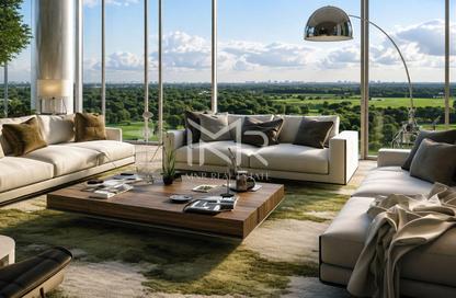 Apartment - 1 Bedroom - 2 Bathrooms for sale in Golf Greens 2 Tower A - Golf Greens 2 - Golf Greens - Damac Hills - Dubai