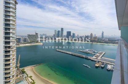 Apartment - 1 - 1 for rent in Palace Beach Residence Tower 1 - Palace Beach Residence - Emaar Beachfront - Dubai Harbour - Dubai