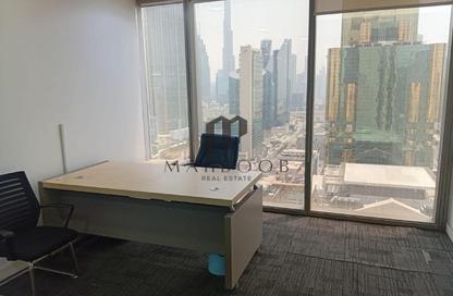 Business Centre - Studio - 2 Bathrooms for rent in Al Saqr Business Tower - Sheikh Zayed Road - Dubai