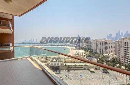 Apartment - 2 Bedrooms - 2 Bathrooms for rent in Sapphire - Tiara Residences - Palm Jumeirah - Dubai
