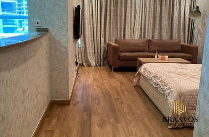 Apartment - Studio - 1 Bathroom for rent in Al Waleed Paradise - JLT Cluster R - Jumeirah Lake Towers - Dubai