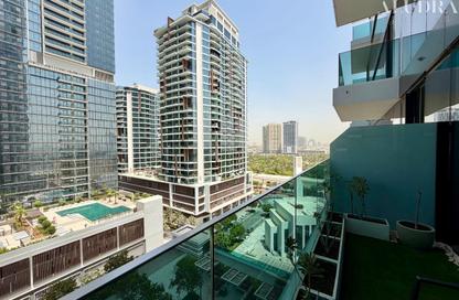 Apartment - 1 Bedroom - 2 Bathrooms for rent in 1 Residences - 2 - 1 Residences - Al Kifaf - Bur Dubai - Dubai