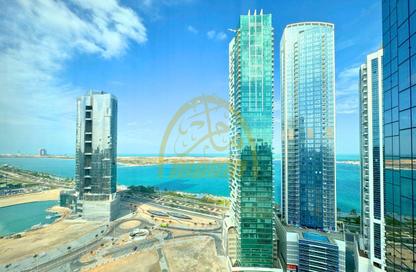 Apartment - 2 Bedrooms - 3 Bathrooms for rent in Al Jowhara Tower - Corniche Road - Abu Dhabi