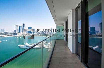 Apartment - 1 Bedroom - 1 Bathroom for rent in Palace Beach Residence Tower 1 - Palace Beach Residence - EMAAR Beachfront - Dubai Harbour - Dubai