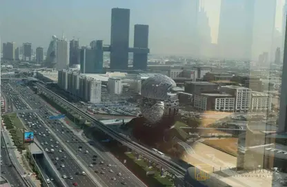 مكتب - استوديو للايجار في برج الموسى 1 - أبراج الموسى - شارع الشيخ زايد - دبي