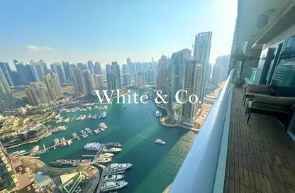 Apartment - 3 Bedrooms - 4 Bathrooms for sale in Damac Heights - Dubai Marina - Dubai