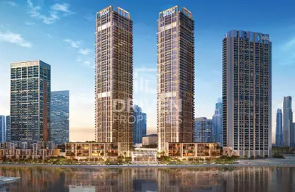 Apartment - Studio - 1 Bathroom for sale in Peninsula Four - Peninsula - Business Bay - Dubai