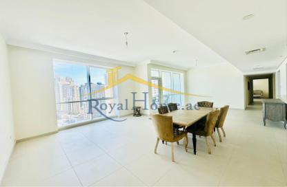 Apartment - 2 Bedrooms - 3 Bathrooms for rent in Al Bateen Residences - Jumeirah Beach Residence - Dubai