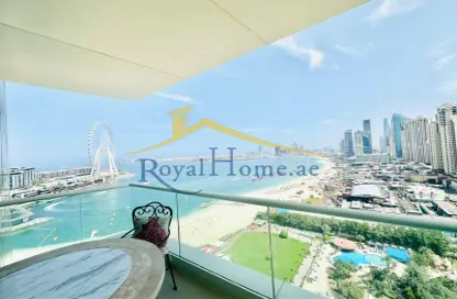 Apartment - 2 Bedrooms - 3 Bathrooms for rent in Al Bateen Residences - Jumeirah Beach Residence - Dubai