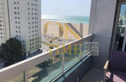 Apartment - 1 Bedroom - 2 Bathrooms for rent in Ajman Corniche Residences - Ajman Corniche Road - Ajman