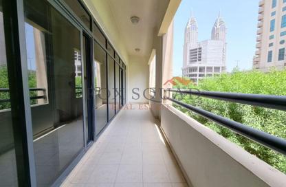 Apartment - 3 - 2 for rent in Al Ghaf 2 - Al Ghaf - Greens - Dubai